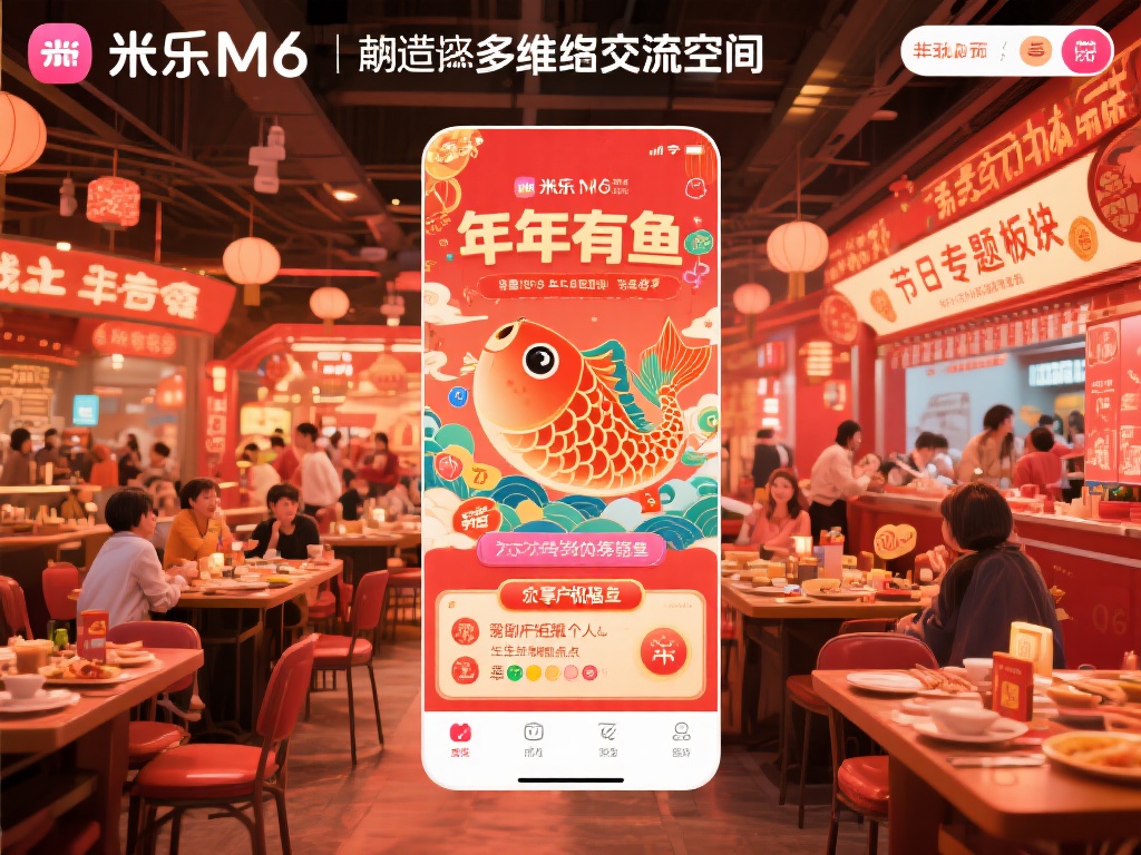 米乐M6不断塑造多维交流空间，通过线上互动与线下实