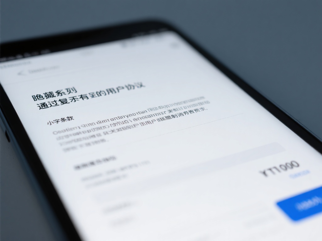 隐藏条款：通过复杂且难以理解的用户协议限制消费者权
