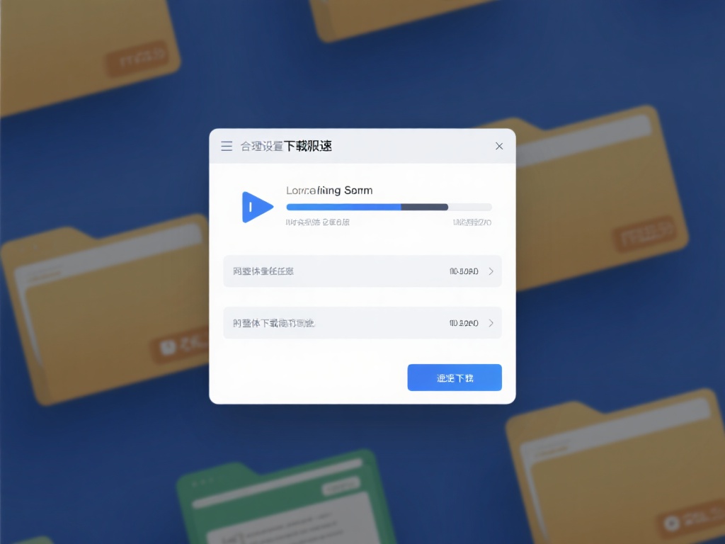 此外，合理设置下载限速也不可忽视。当同时下载多个文